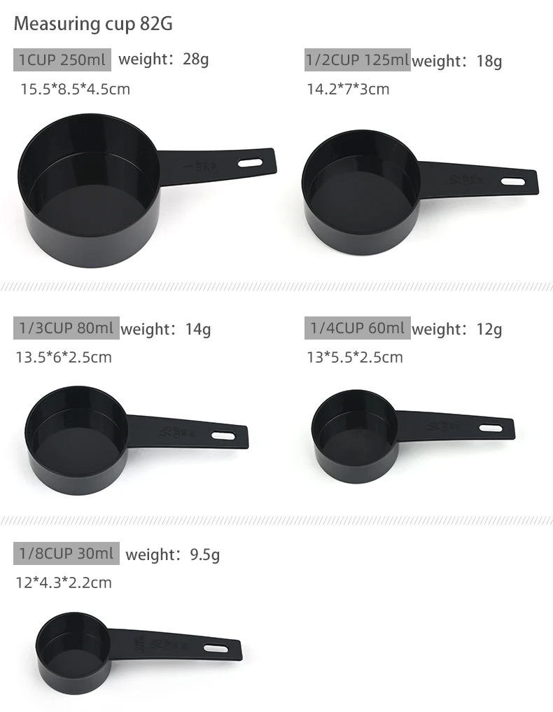 Measuring Cups And Spoons Set