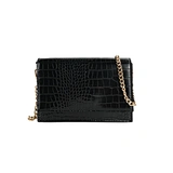 black alligator pu bag