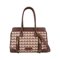 checkerboard pattern tote bag