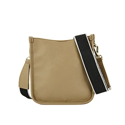 yellow handbag withb canva strap