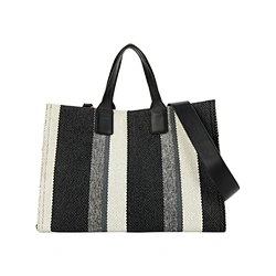 quadrichromatic canva handbag
