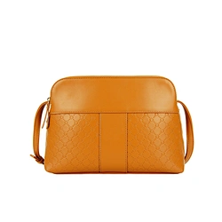pu embossed handbag