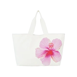 tote bag with a floral pattern