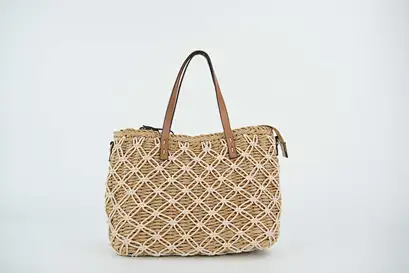 Straw Shoulder Bag