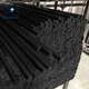 Black PPS GF40 rod High Strength PPS Glass Fiber bar High Temperature Resistant PPS+40%GF rod