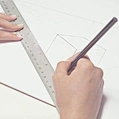 6 stainless steel ruler