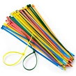 50PC 4.8MM X 250MM HIGH-VIS CABLE TIES