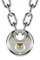 high security padlock brass