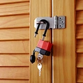 waterproof long shackle laminated padlock