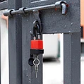 waterproof laminated padlock