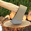 axe with wood handle