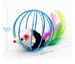 plastic cat toy ball