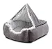 Square semi-closed kennel - cave kennel