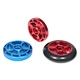 The engine flywheel is a critical component that helps to transmit power between the engine and transmission. It is a heavy, circular disc that rotates with the engine and stores energy for use during the power stroke.