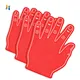 HYH Factory Big Foam Finger Hand Middle Finger Sponge Foam Cheering Hands Fans Party EVA Foam Finger Sponge Hand For Events
