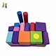 HYH Factory Custom Baby Diy EVA Building Block Toy Large Particle Soft Foam Building Block Odor Free Building Block Model