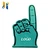 Factory Price Customized Shape Printed Giant Bachelorette Party Or Basketball Peace Sign Thin EVA Foam Hand Foam finger 2 For Pr