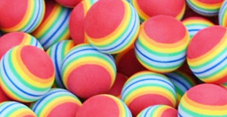 colorful eva foam ball