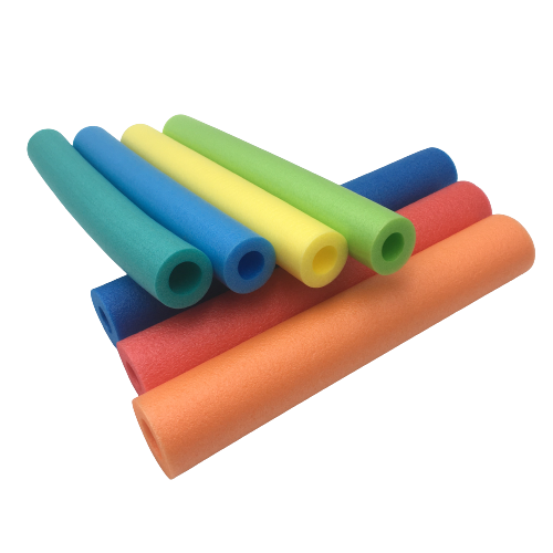 EPE tube used for safety warning in industrial settings