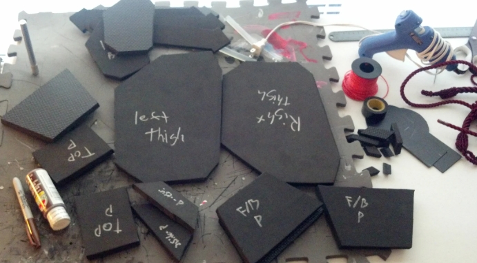 cosplay with eva foam sheet