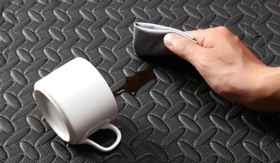 clean eva foam gym mat