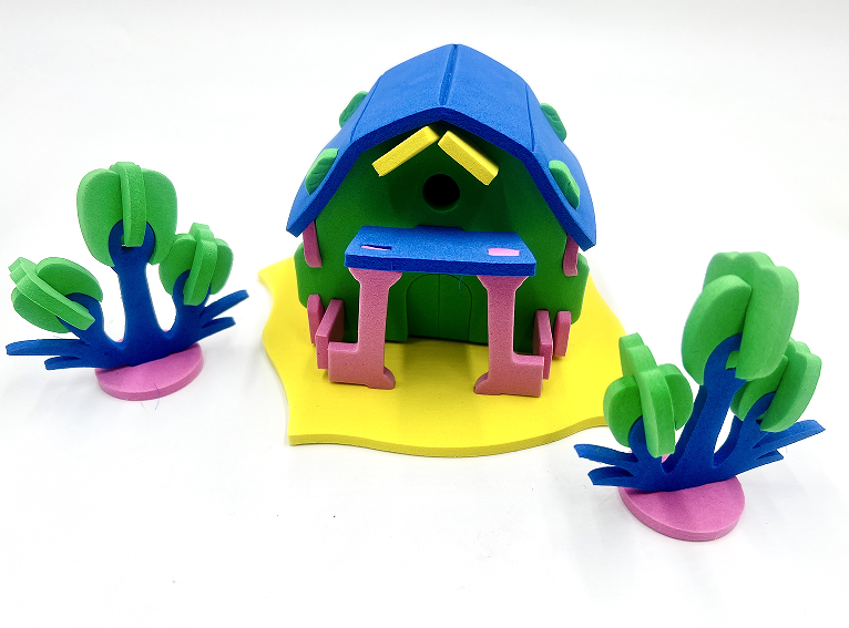 EVA house toy