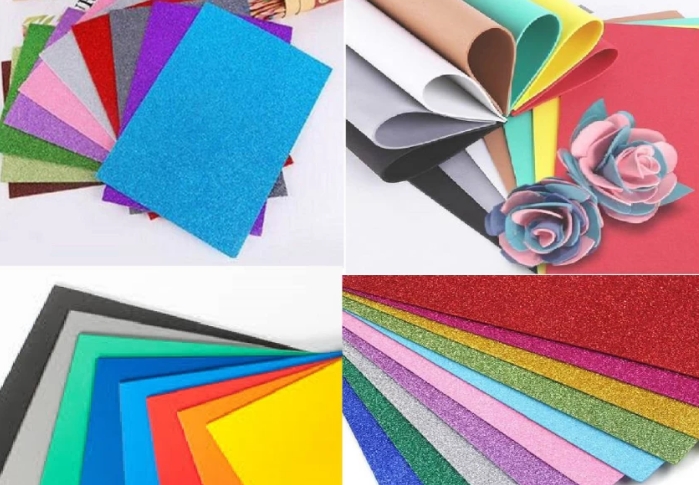 Glitter eva foam sheet