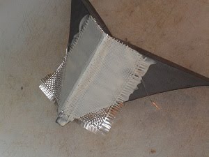 Bonding fiberglass to EVA foam sheet