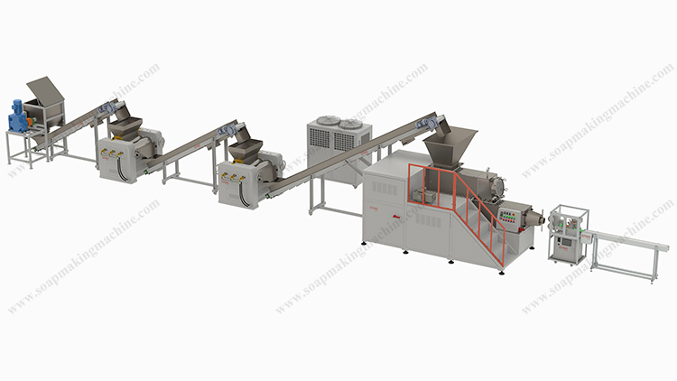 hotel soap making machine