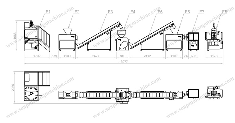 soap noodle making machine