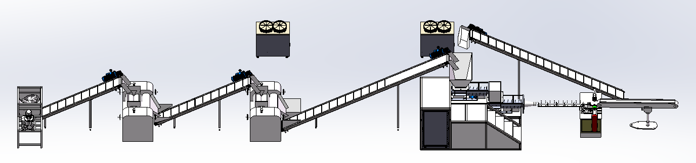 500kgh soap making machine