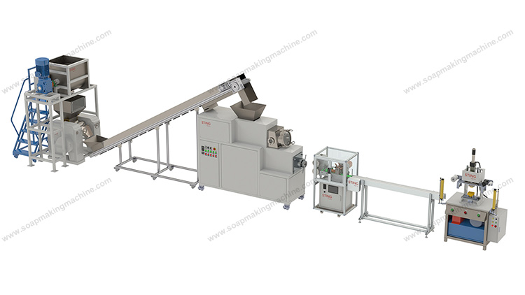 small soap making machine