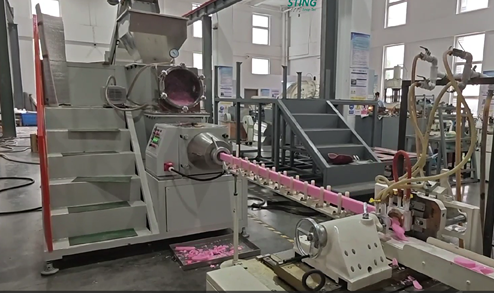 Toilet Soap Production Line-Duplex Vacuum Plodder