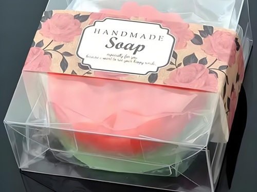 Package Box Transparent for Soap