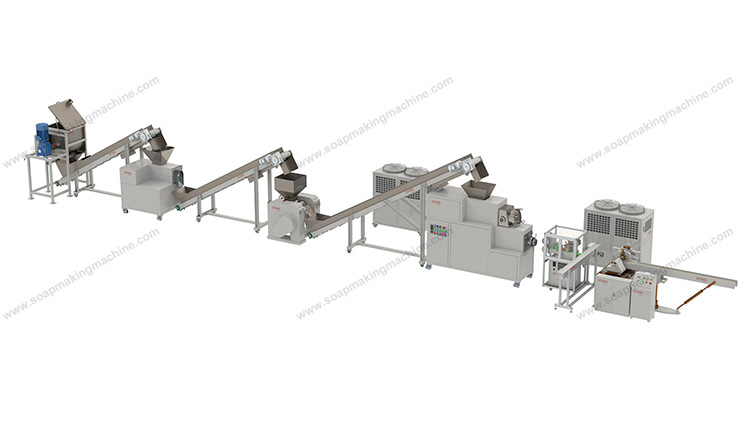 machine making soaps