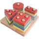 geometric wooden puzzles