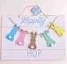 1/S-Easter Bunny Wood Decor -PC