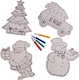 4/S Christmas Plywood C-Y-O - PC.