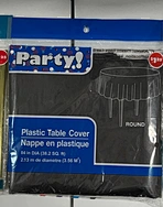 plastic table cover