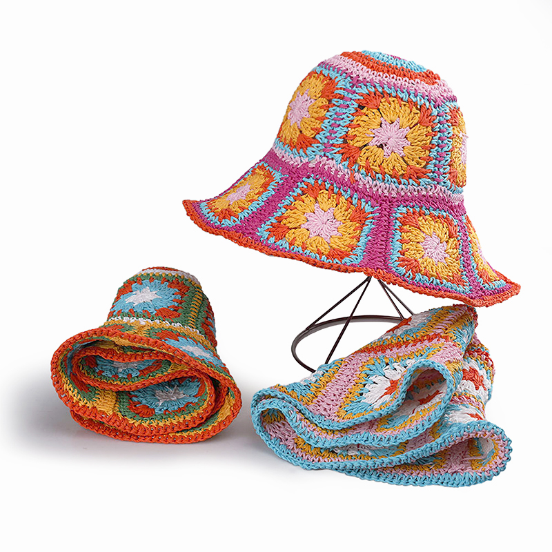 Straw Bucket Hats