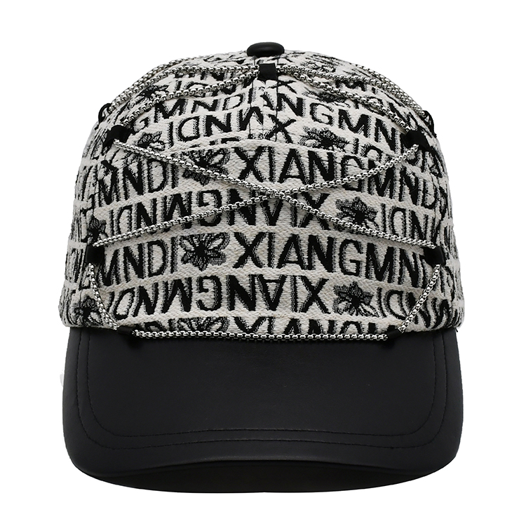 jacquard baseball cap