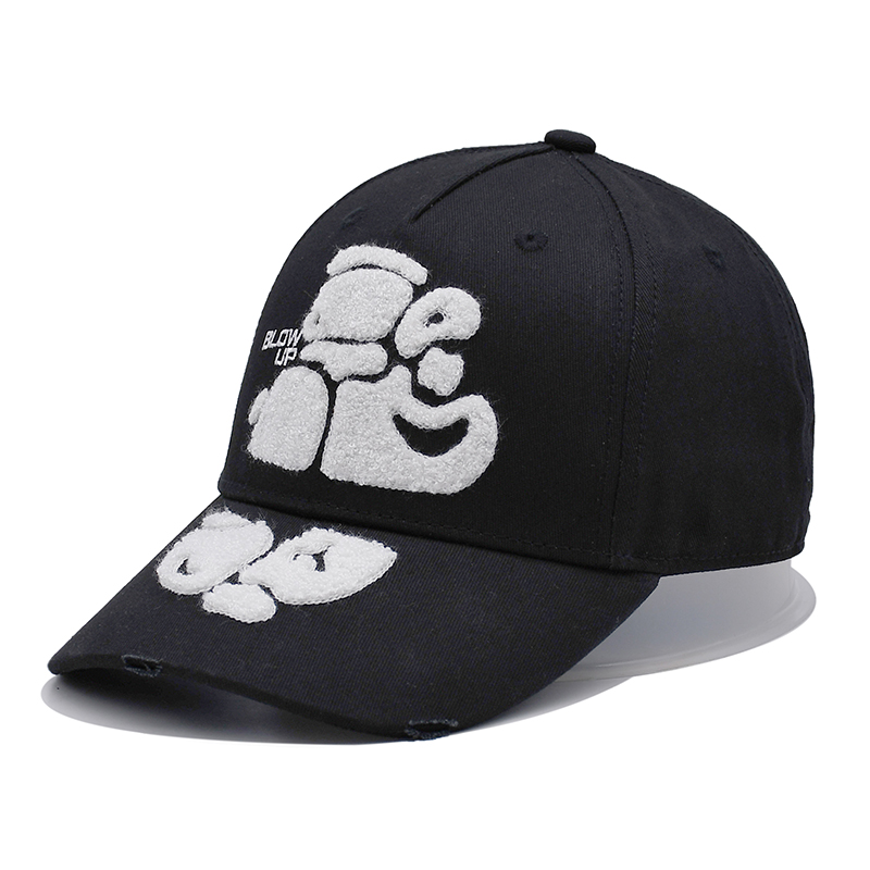 Towel Embroidery Logo Baseball Cap
