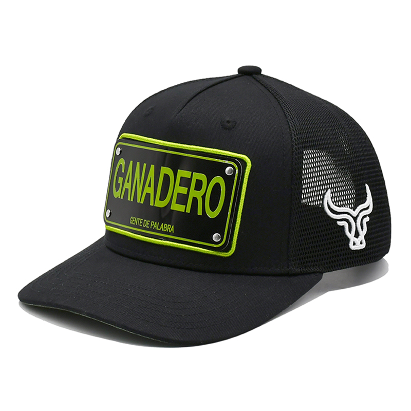 Metal Plate Trucker Hat