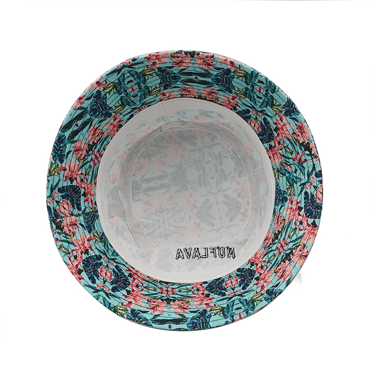 Printed Flower Bucket Hats
