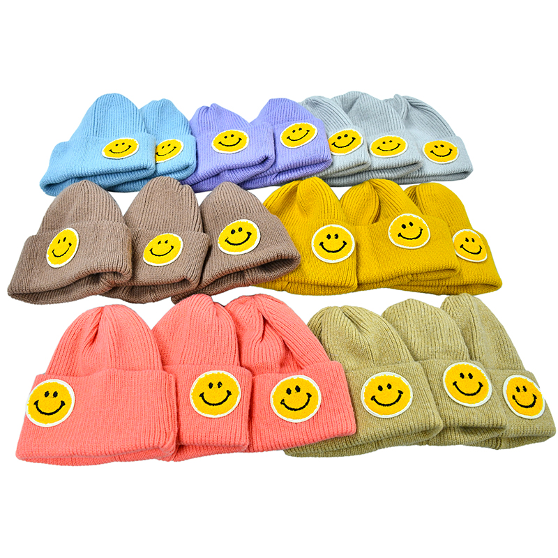 Smile Face Knit Beanies