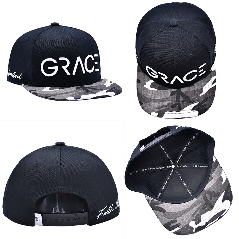 camouflage snapback cap