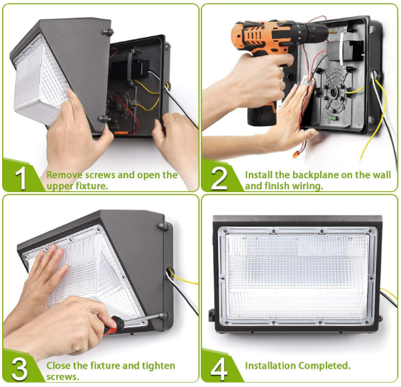 40W LED Wall Pack lights manufacturer