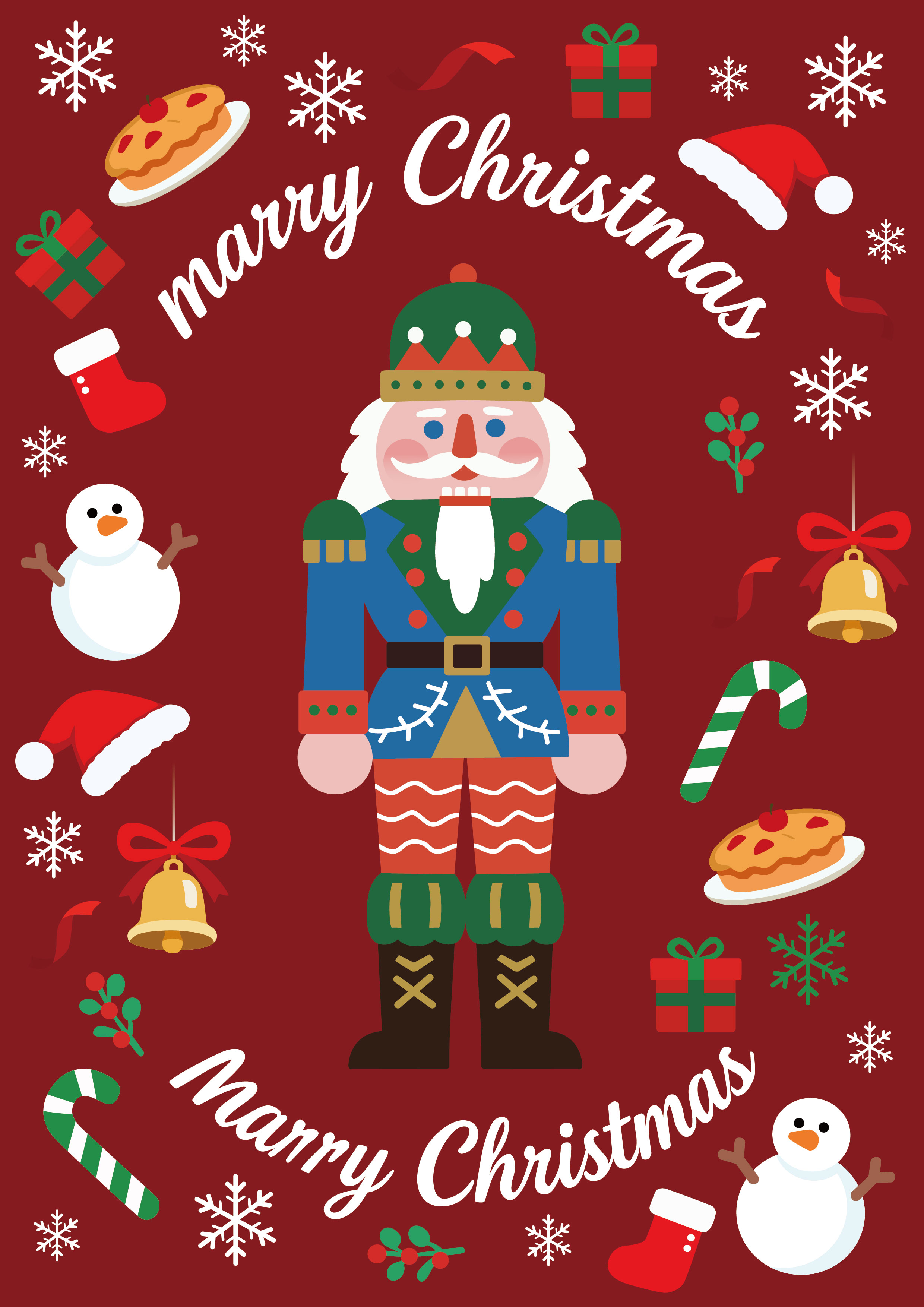Festive Christmas Nutcracker
