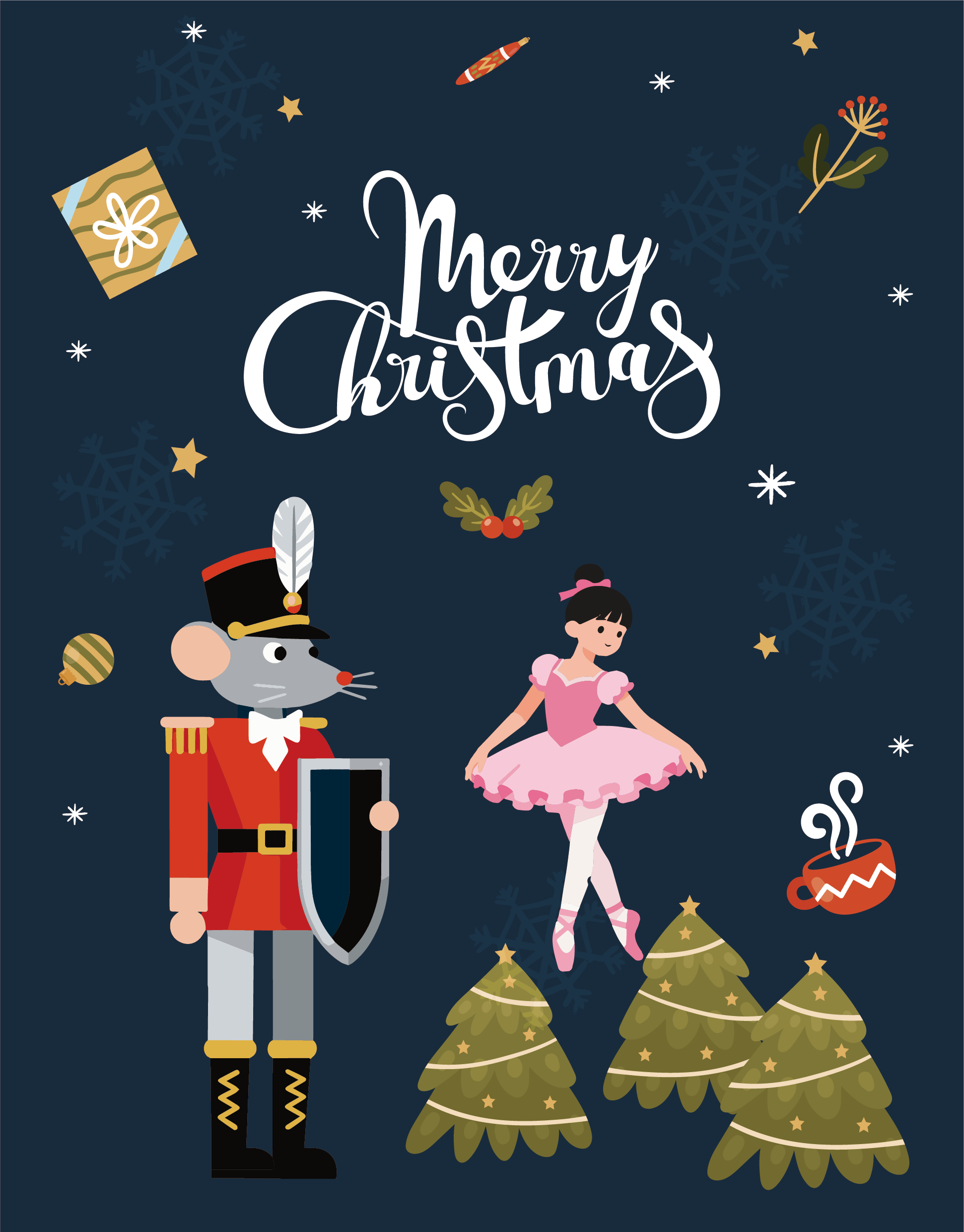Festive Christmas Nutcracker
