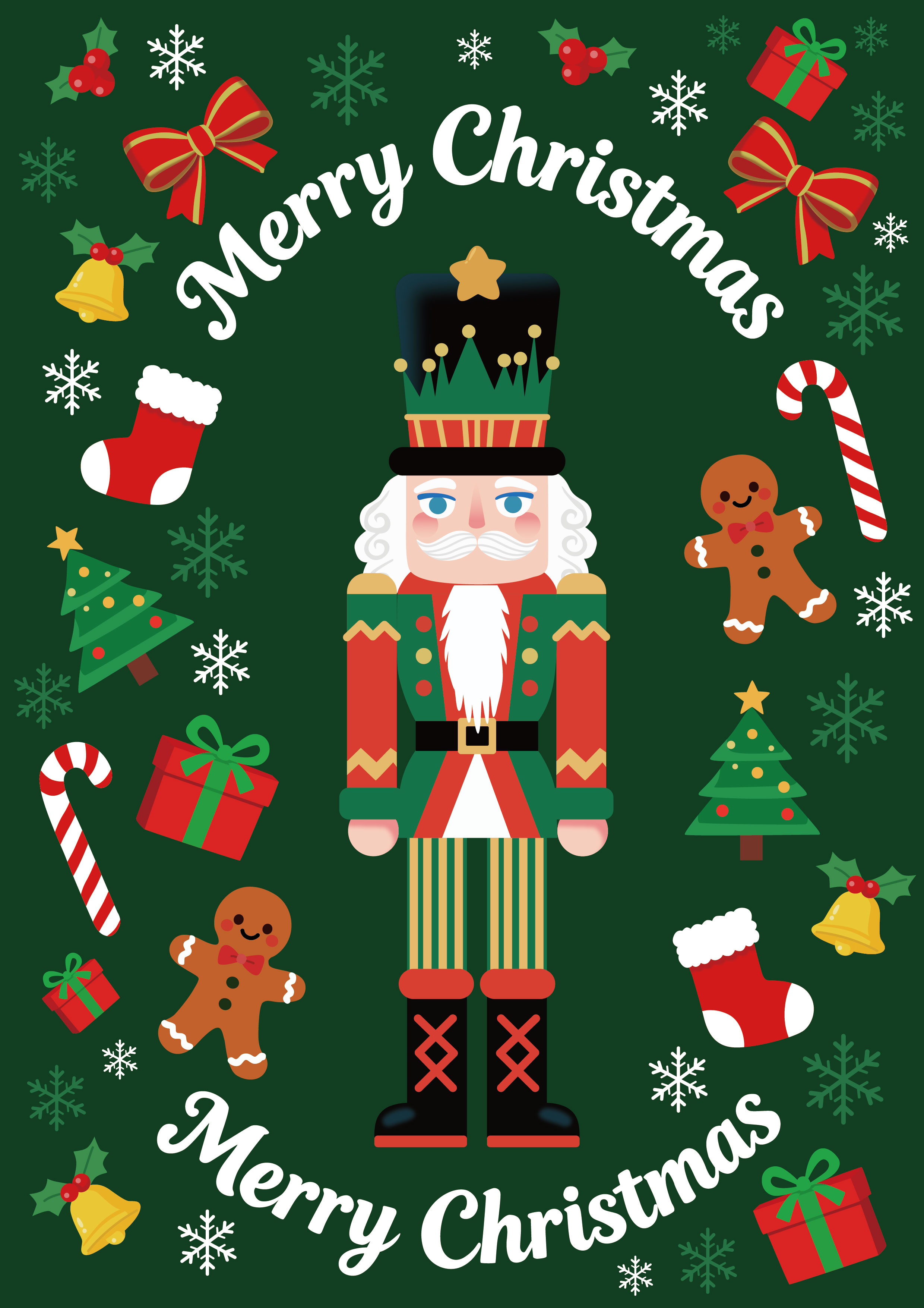 Festive Christmas Nutcracker